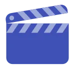 Clapperboard SVG Icon